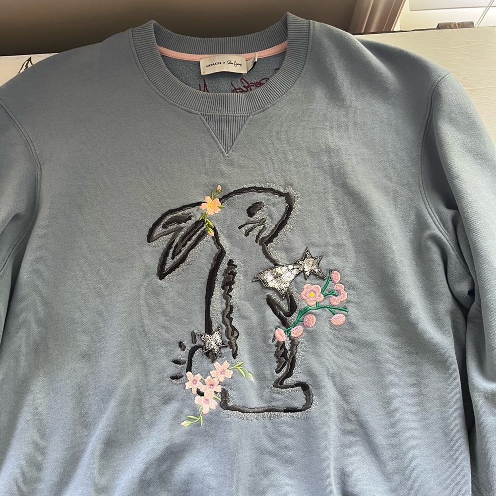 Coach x Selena Gomez Bunny Crewneck